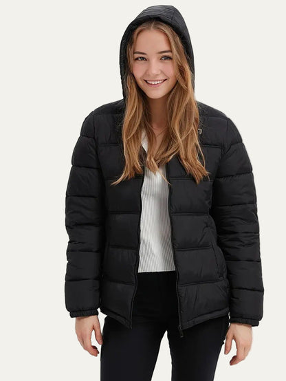 Warm Women's Short Down Puffer Coat