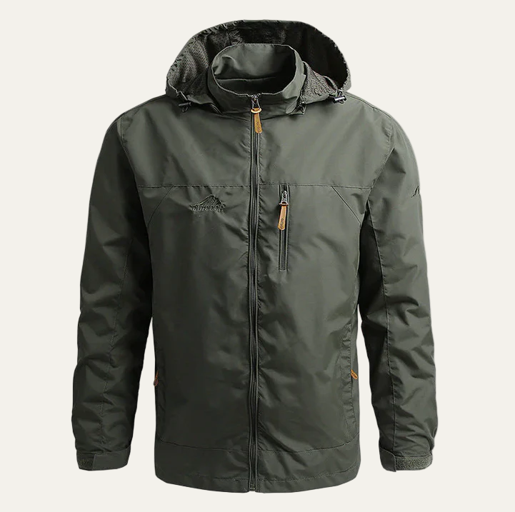 Waterproof Breathable Mens Parka Jacket