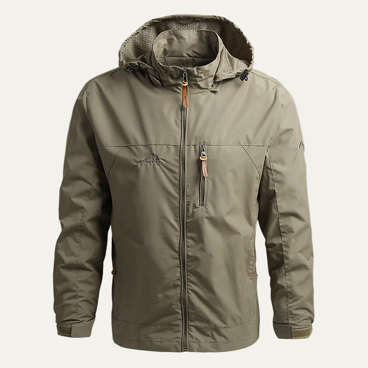 Waterproof Breathable Mens Parka Jacket
