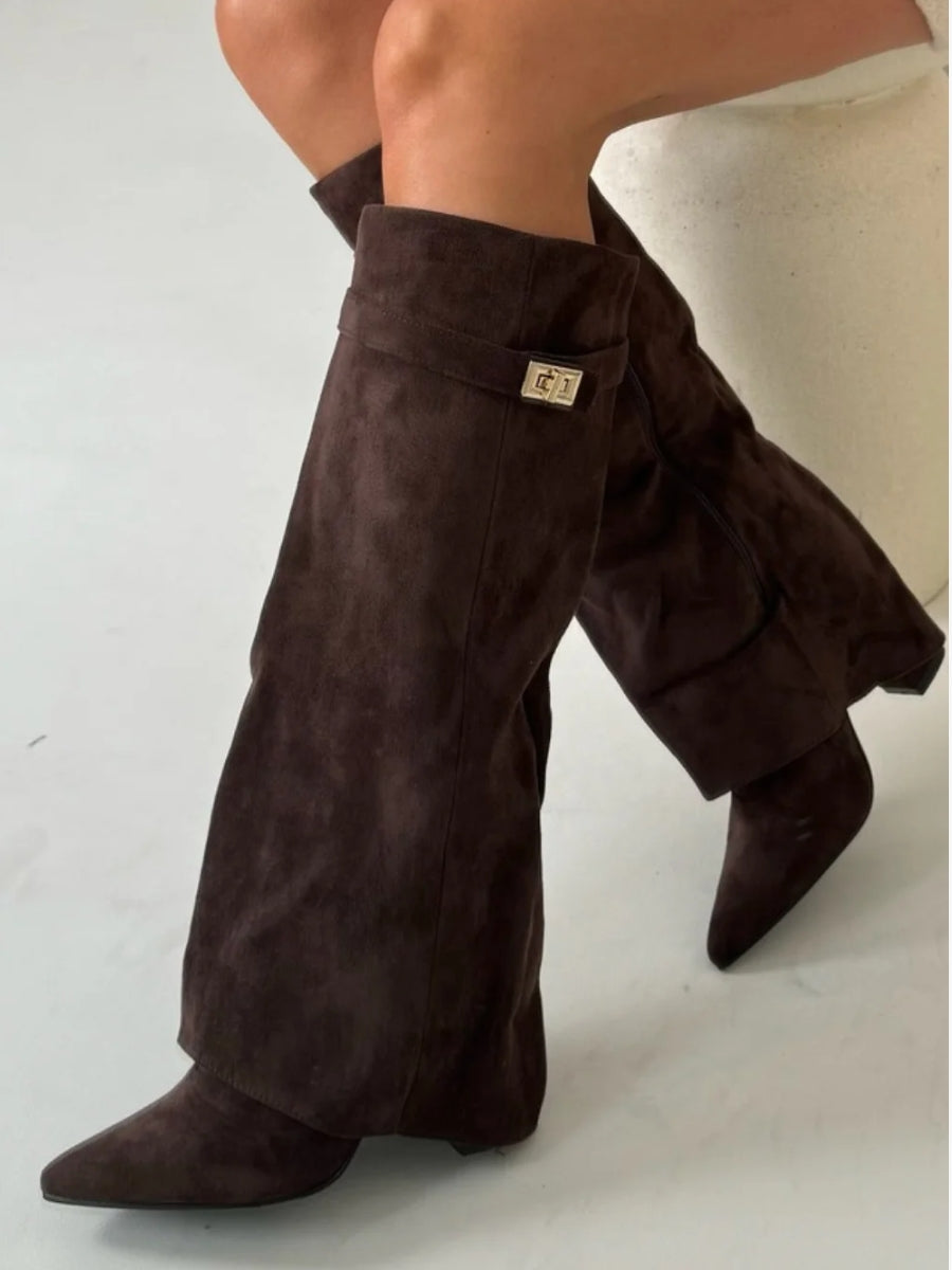 Elegant Women's High Heel Boots
