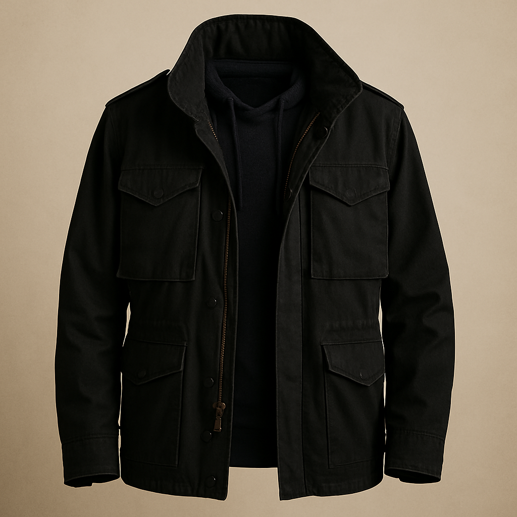 Men's Military Field Jacket Classic Cotton