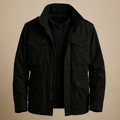 Men's Military Field Jacket Classic Cotton
