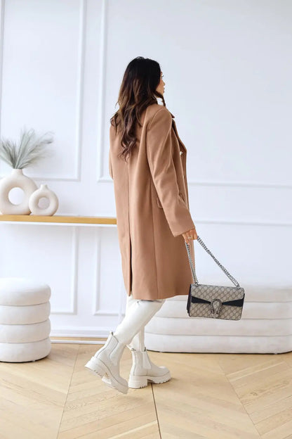Women's Wool Double Breasted Coat