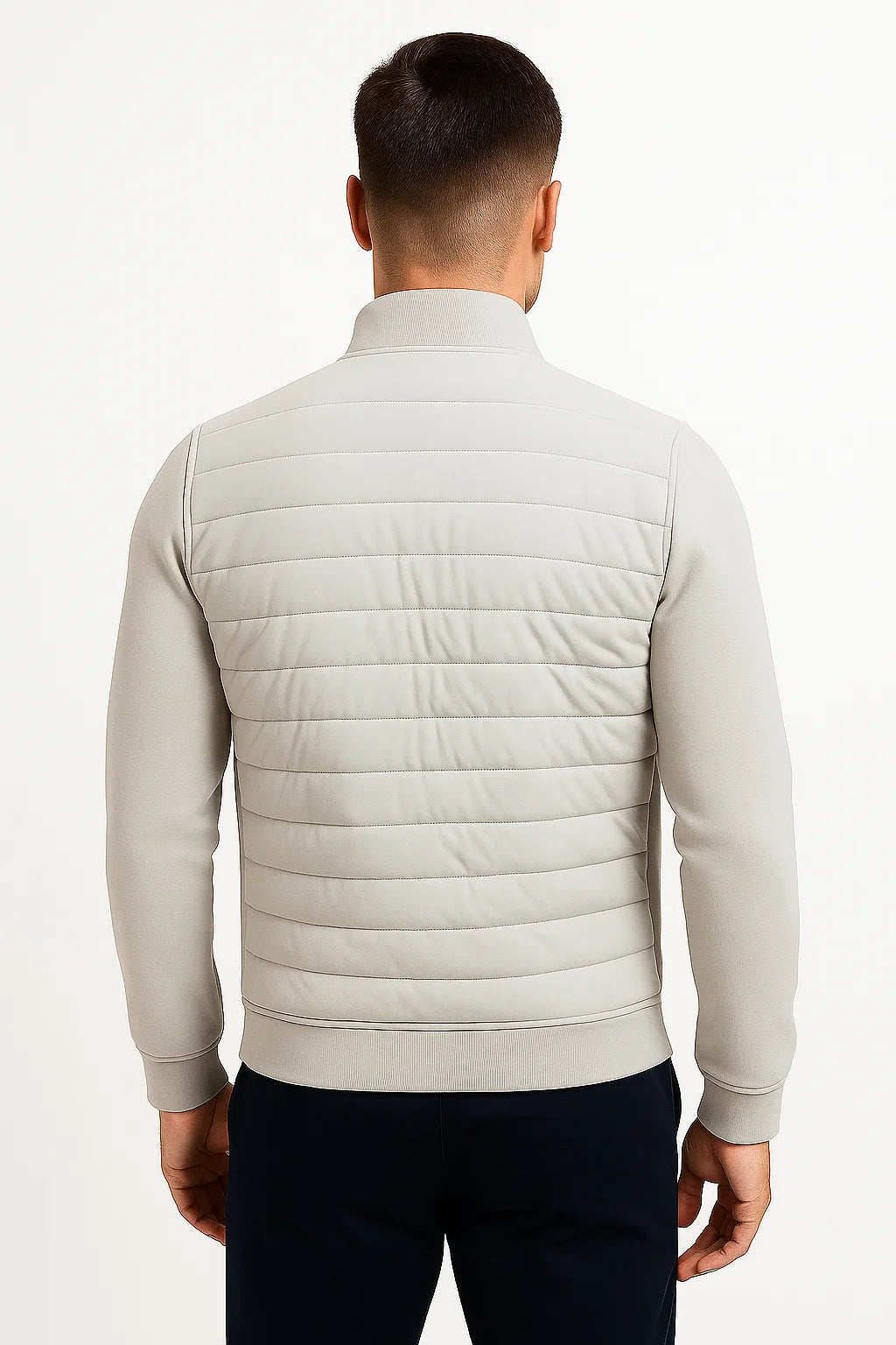Men's Insulated Hybrid Casual Jacket