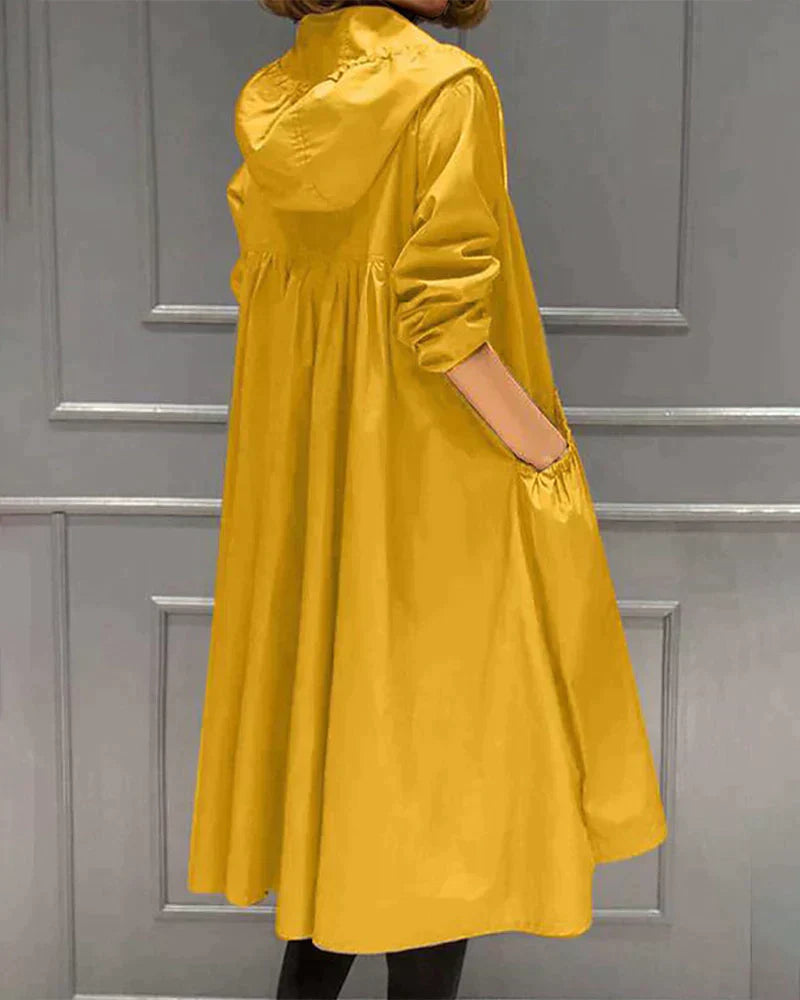 Women's Waterproof Knee Length Coat