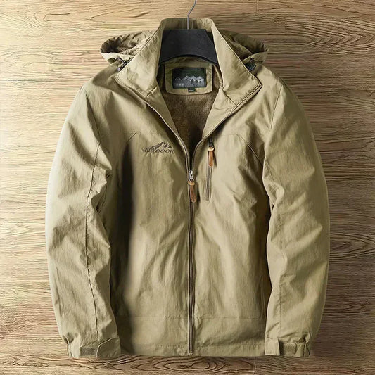 Waterproof and Windproof Mens Hiking Jacket - OutfitLondon