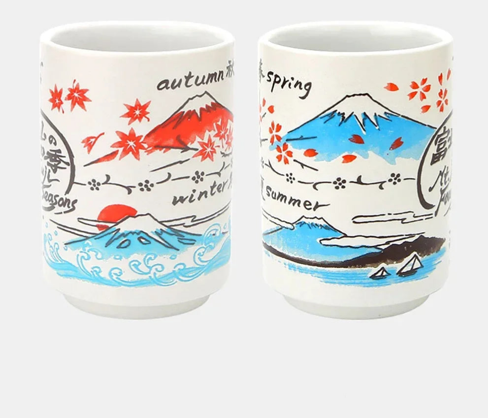 Authentic Asian Porcelain Tea Cups