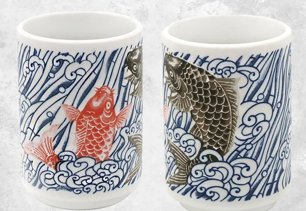 Authentic Asian Porcelain Tea Cups