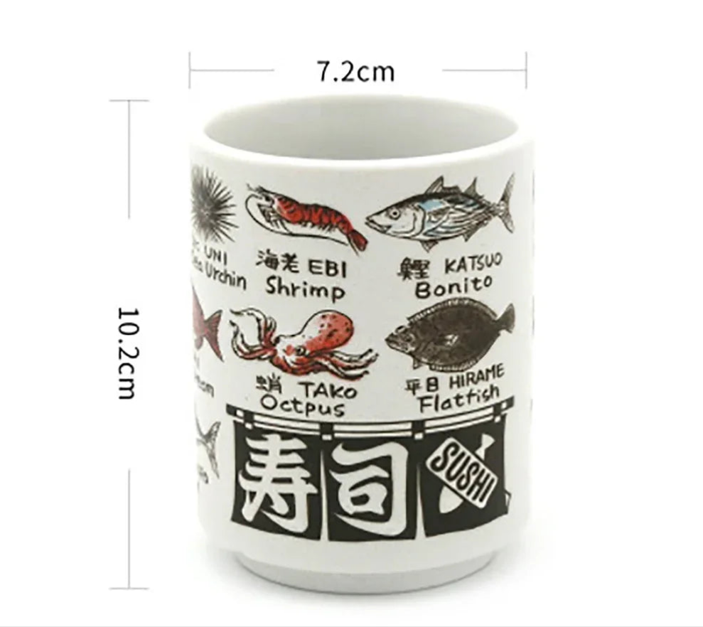 Authentic Asian Porcelain Tea Cups