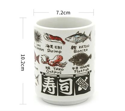 Authentic Asian Porcelain Tea Cups