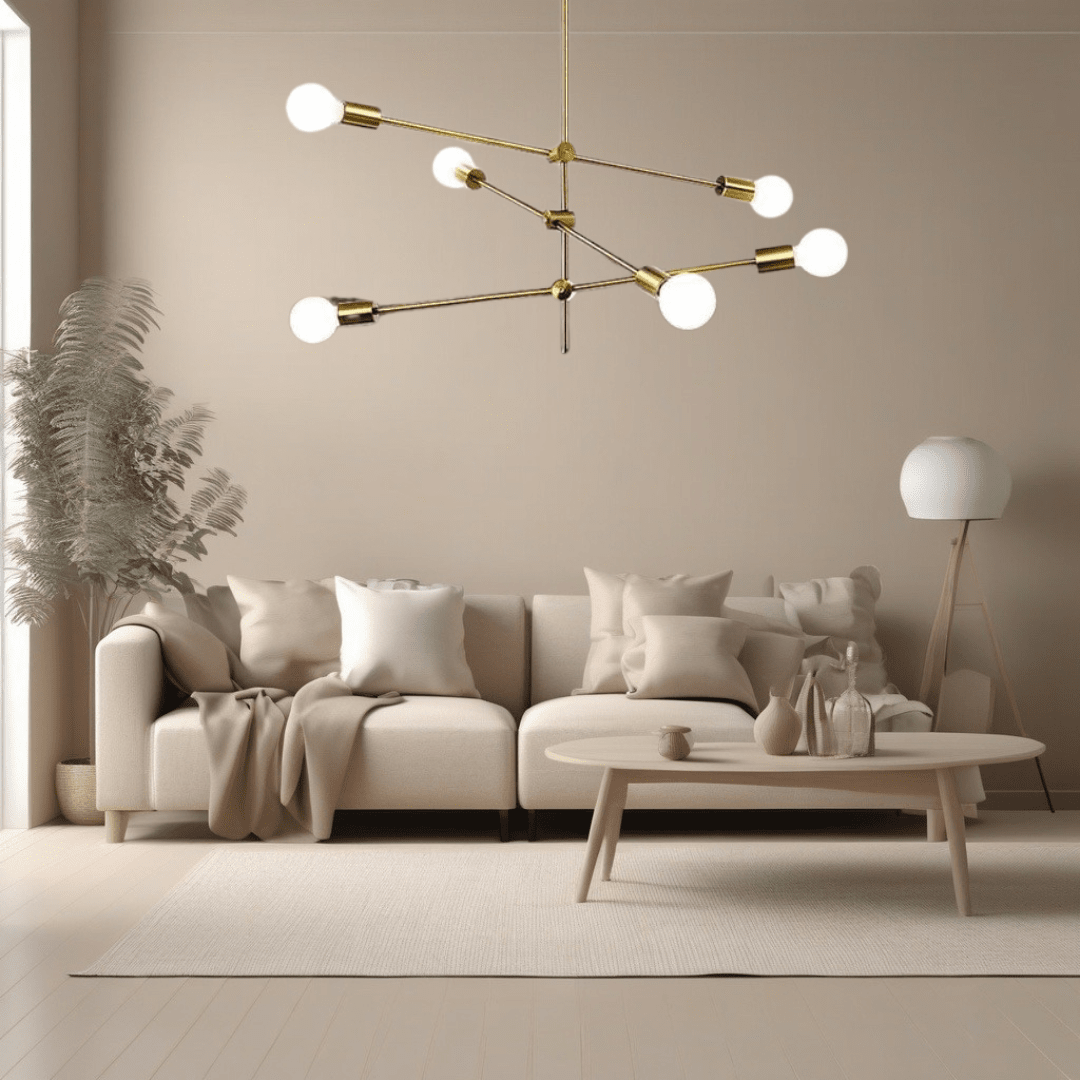 Elegant Hanging Glass Lamp - OutfitLondon