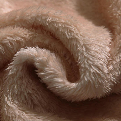 Plush Fleece Teddy Hooded Jacket