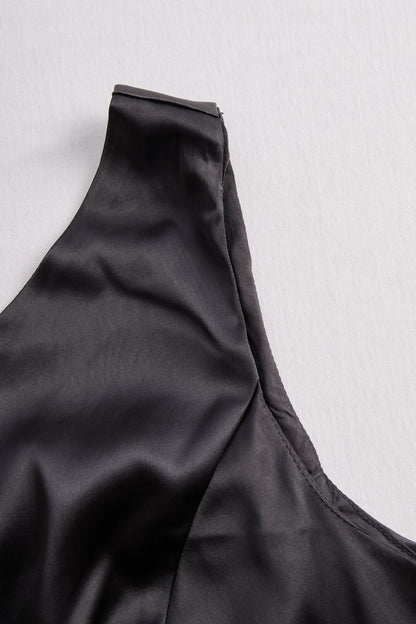 Elegant One Shoulder Evening Dress