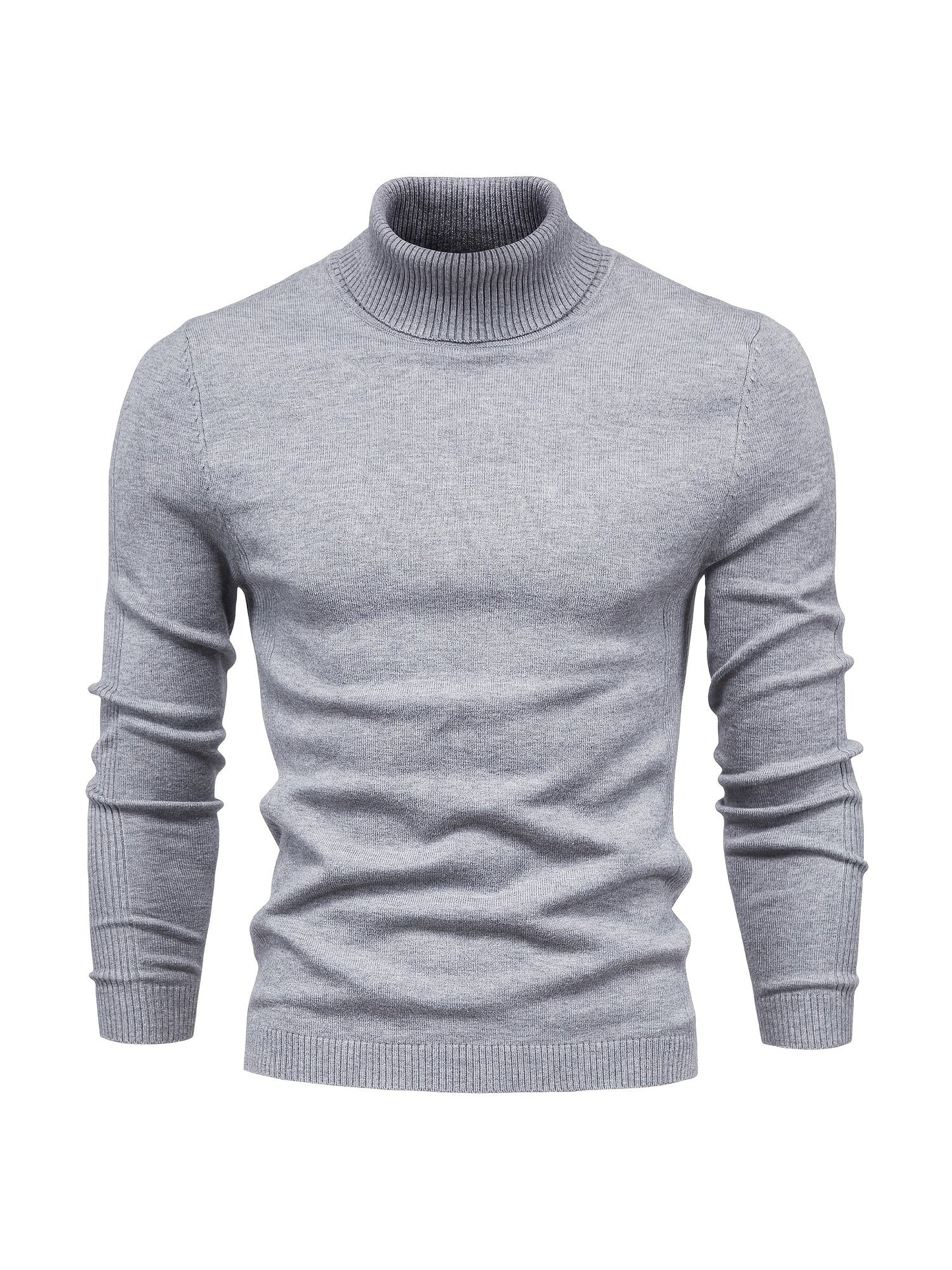 Soft Mens Merino Wool Crew Neck Sweater