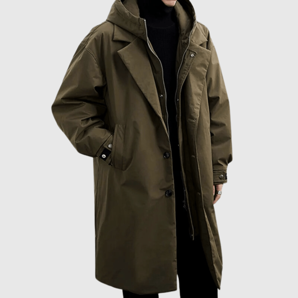 Breathable Men's Waterproof Jacket for Outdoor Wear - OutfitLondon