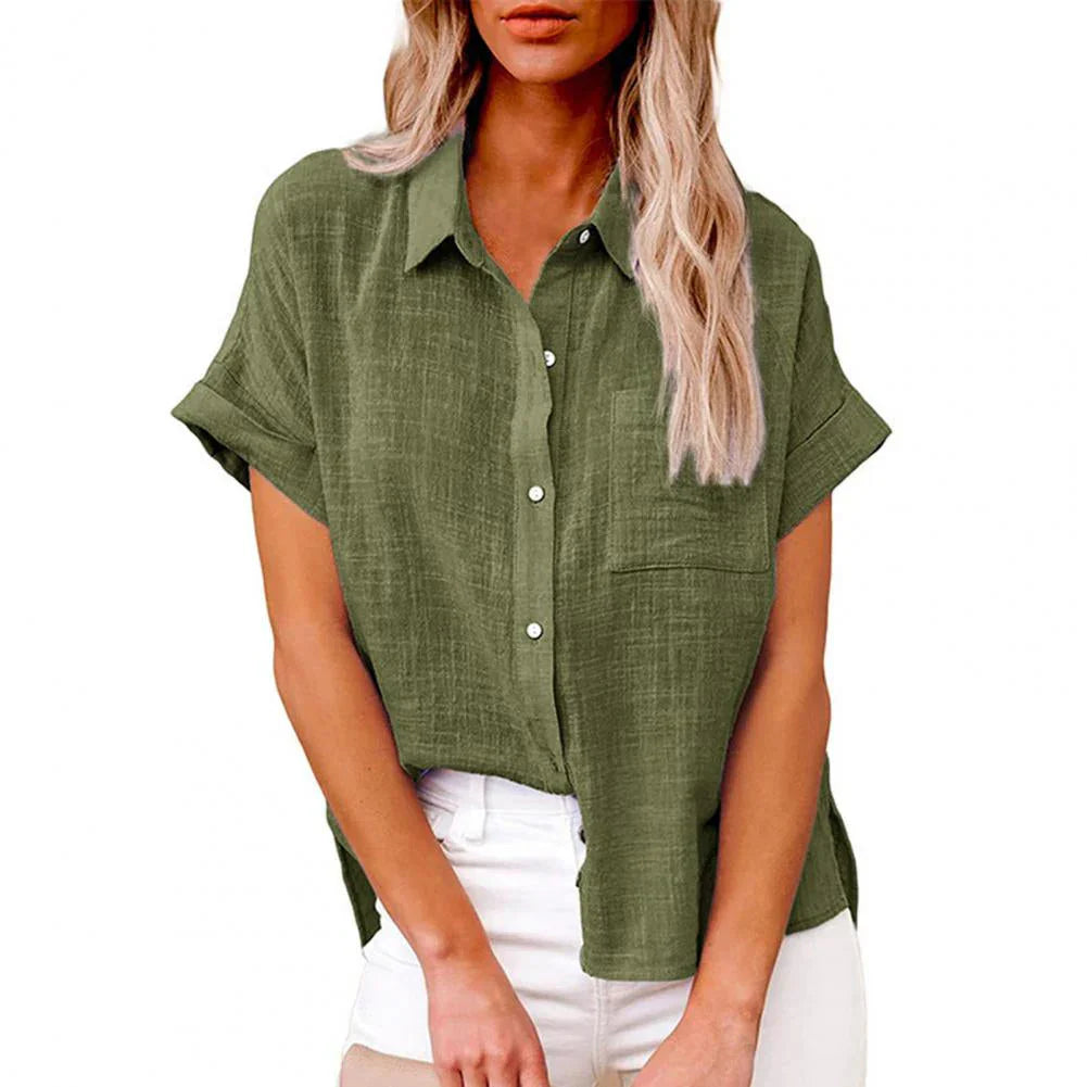 Women's Classic Short Sleeve Shirt - OutfitLondon