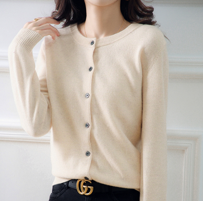 Cozy Women's Knitted Cardigan Sweater