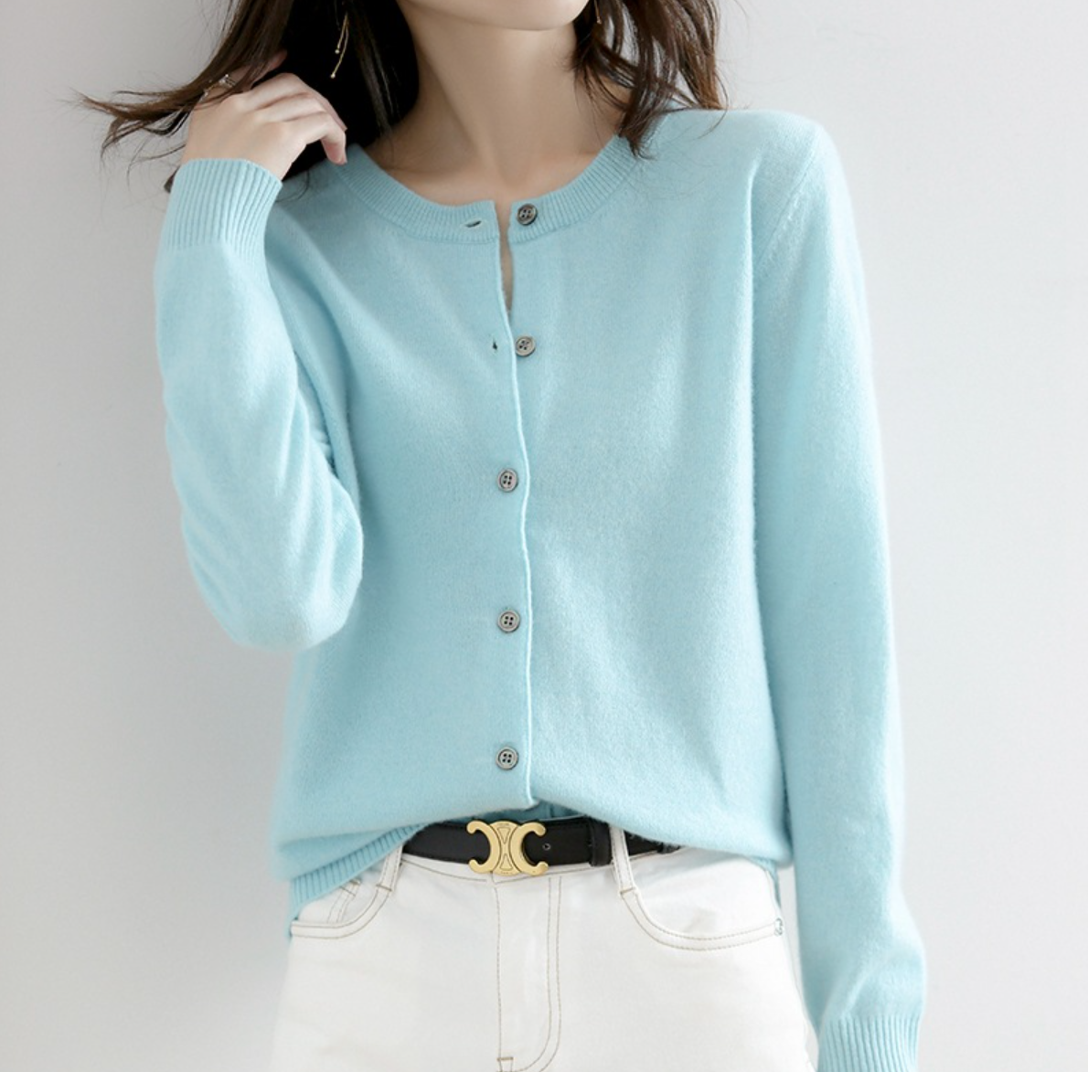 Cozy Women's Knitted Cardigan Sweater