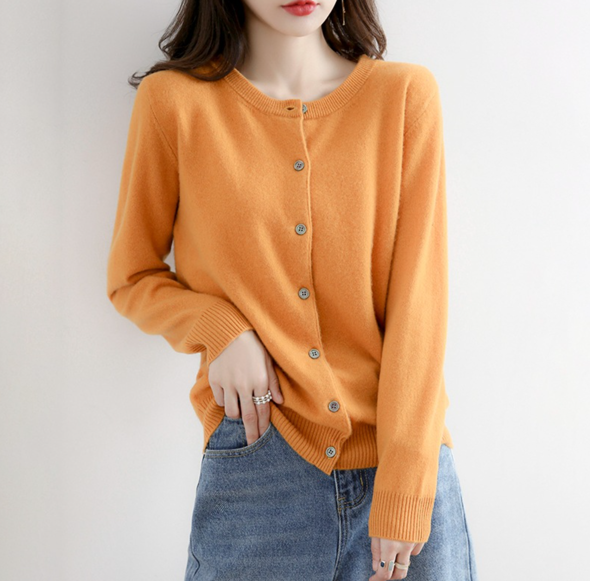 Cozy Women's Knitted Cardigan Sweater