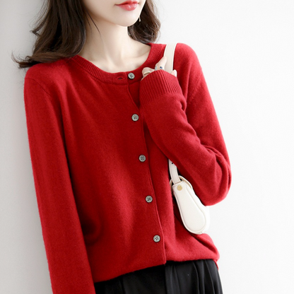Cozy Women's Knitted Cardigan Sweater