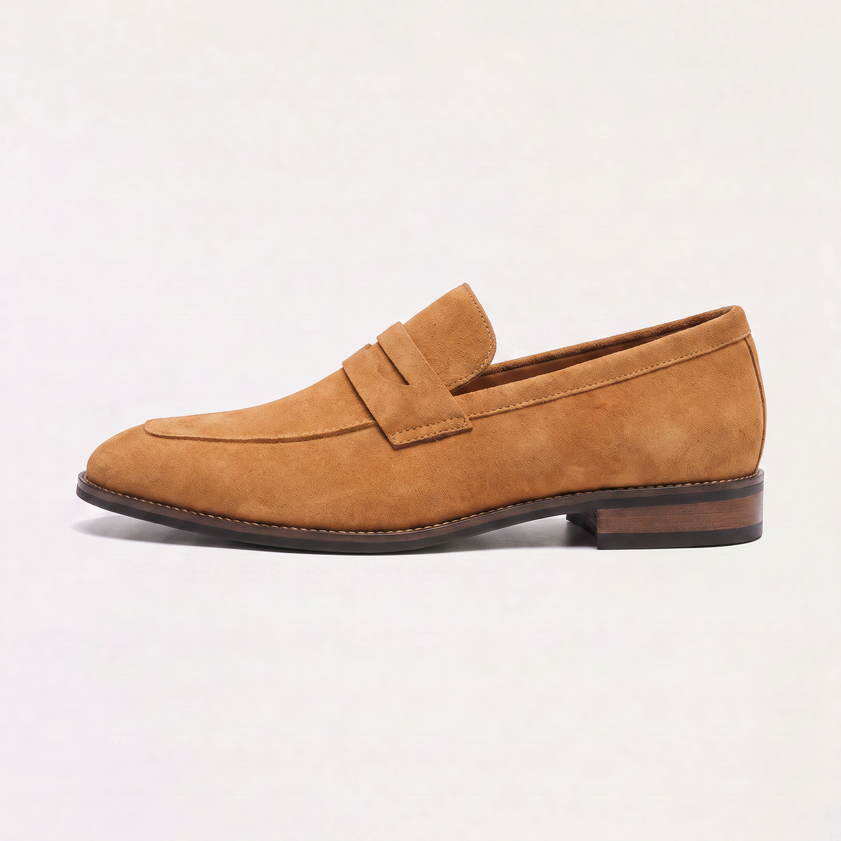 Men's Classic Nubuck Penny Loafers