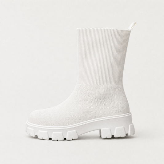 Women's Casual Waterproof Stretch Ankle Boots
