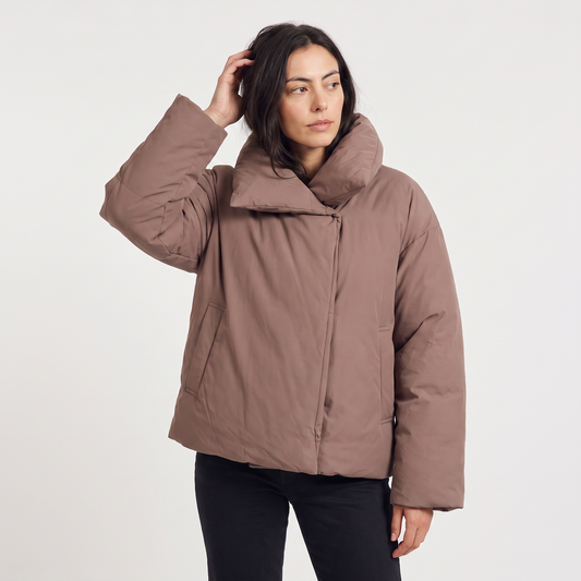 Women's Casual Oversized Quilted Puffer Jacket