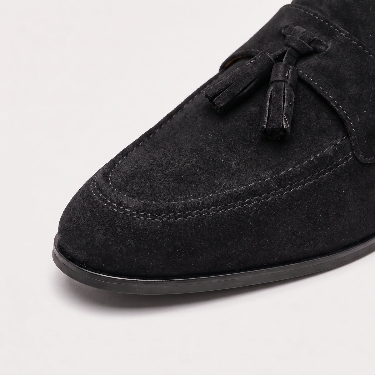 Men's Casual Suede Tassel Loafers Low Top Shoes