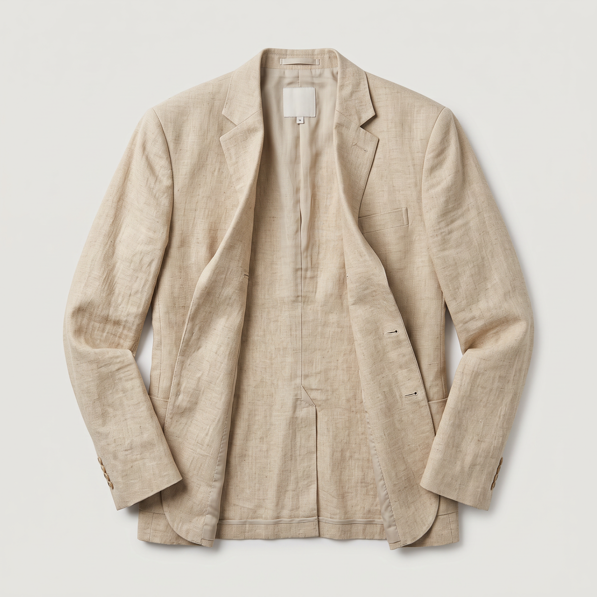 Men's Casual Linen Blend Relaxed Fit Blazer