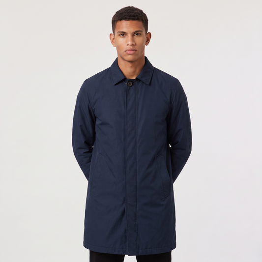 Men's Lightweight Waterproof Cotton Trench Coat