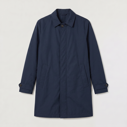 Men's Lightweight Waterproof Cotton Trench Coat