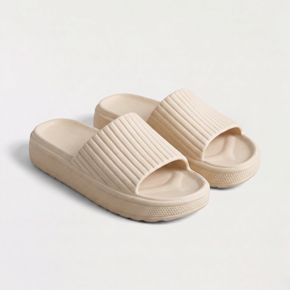 Women's Casual Cushioned Slide Sandals
