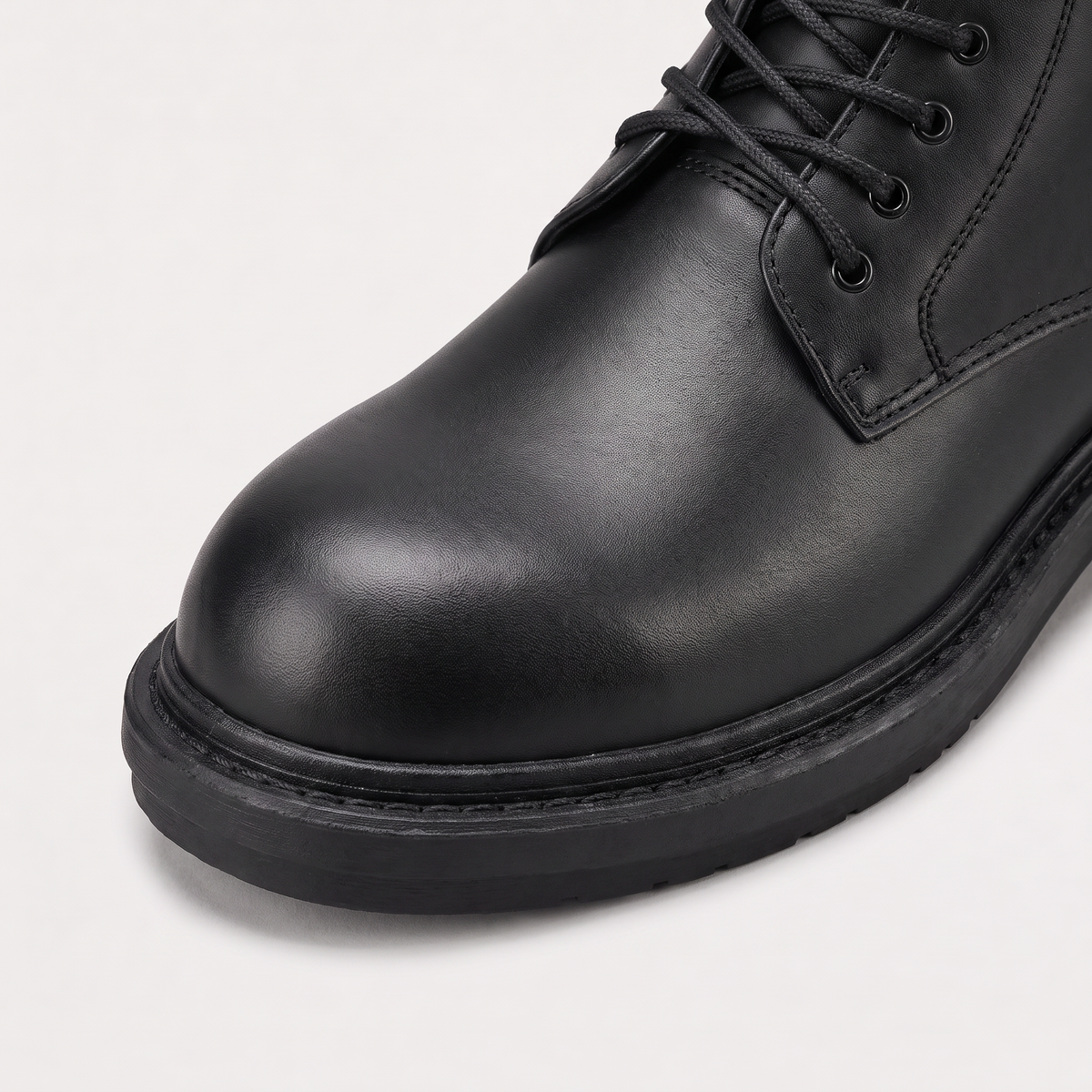 Women's Classic Leather Lace-Up Ankle Boots