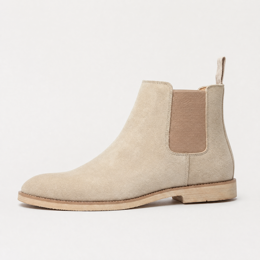 Men's Stylish Suede-Look Chelsea Boots