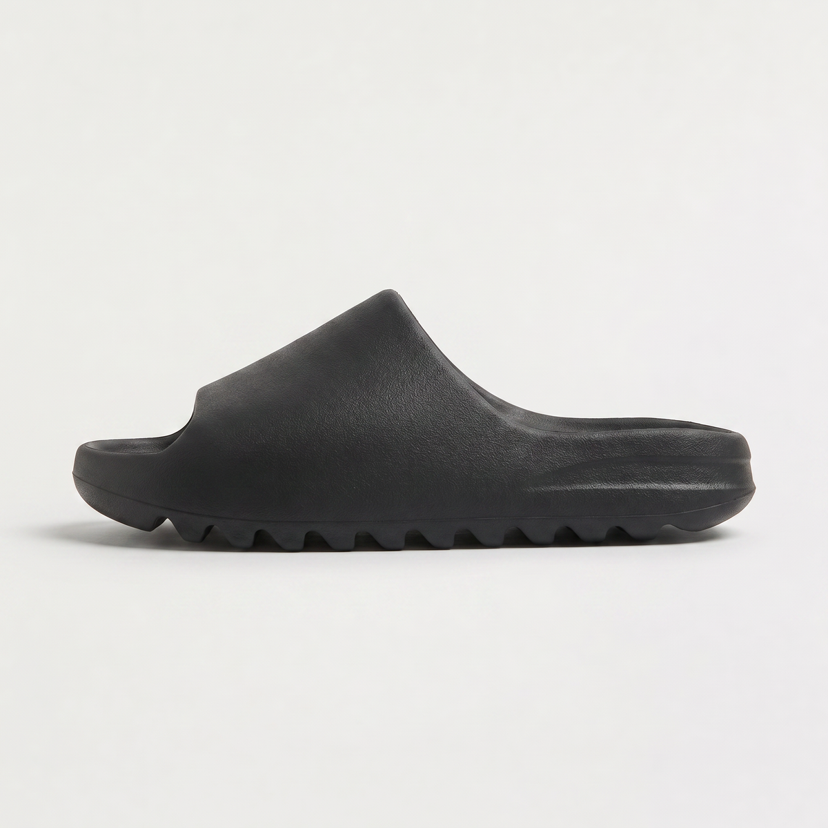 Men's Casual Leather Open-Toe Slide Sandals