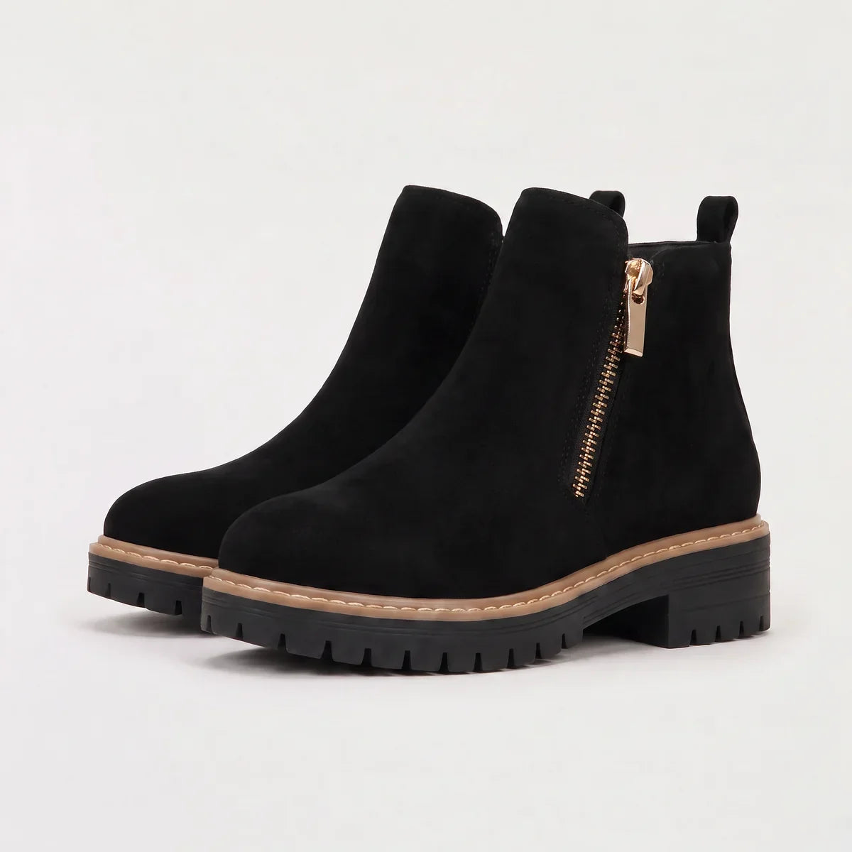 Women's Waterproof Leather Orthopaedic Ankle Boots