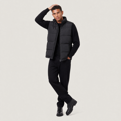 Men's Casual Quilted Puffer Gilet