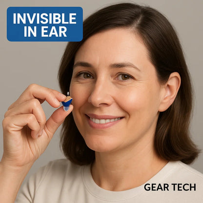 Discreet Rechargeable Hearing Aids with Crystal Clear Sound