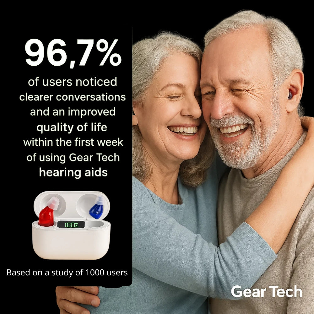 Discreet Rechargeable Hearing Aids with Crystal Clear Sound