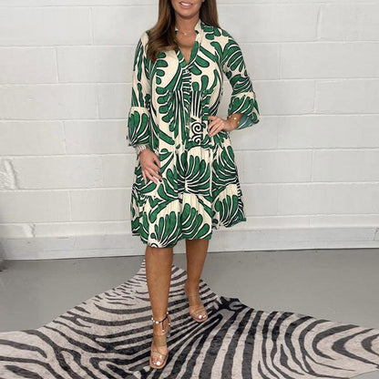 Irina Dress | Relaxed Button-Front Summer Dress