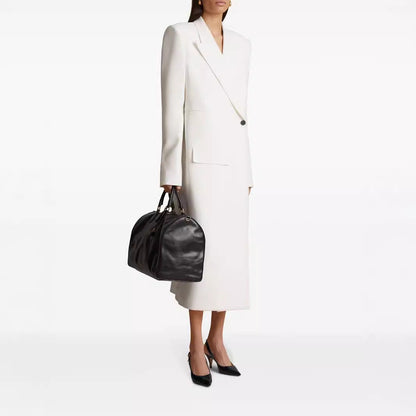 Classic White Tailored Blazer for Women