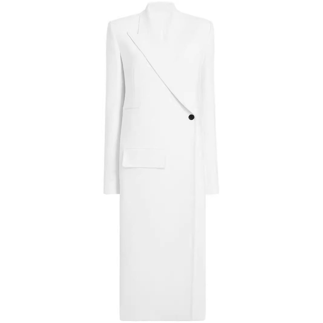 Classic White Tailored Blazer for Women