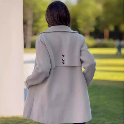 Classic Stylish Women's Long Coat with Flawless Fit