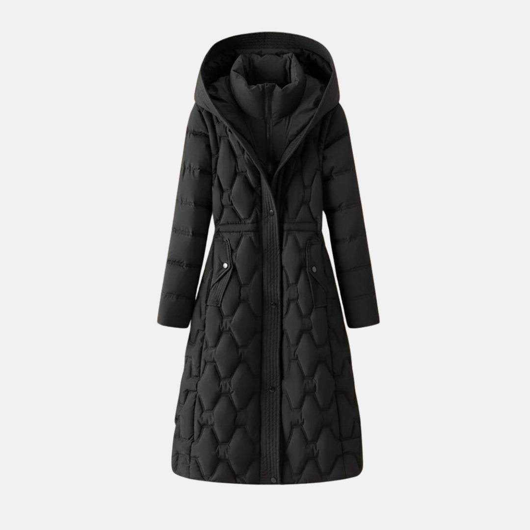 Slim Fit Quilted Down Filled Winter Coat