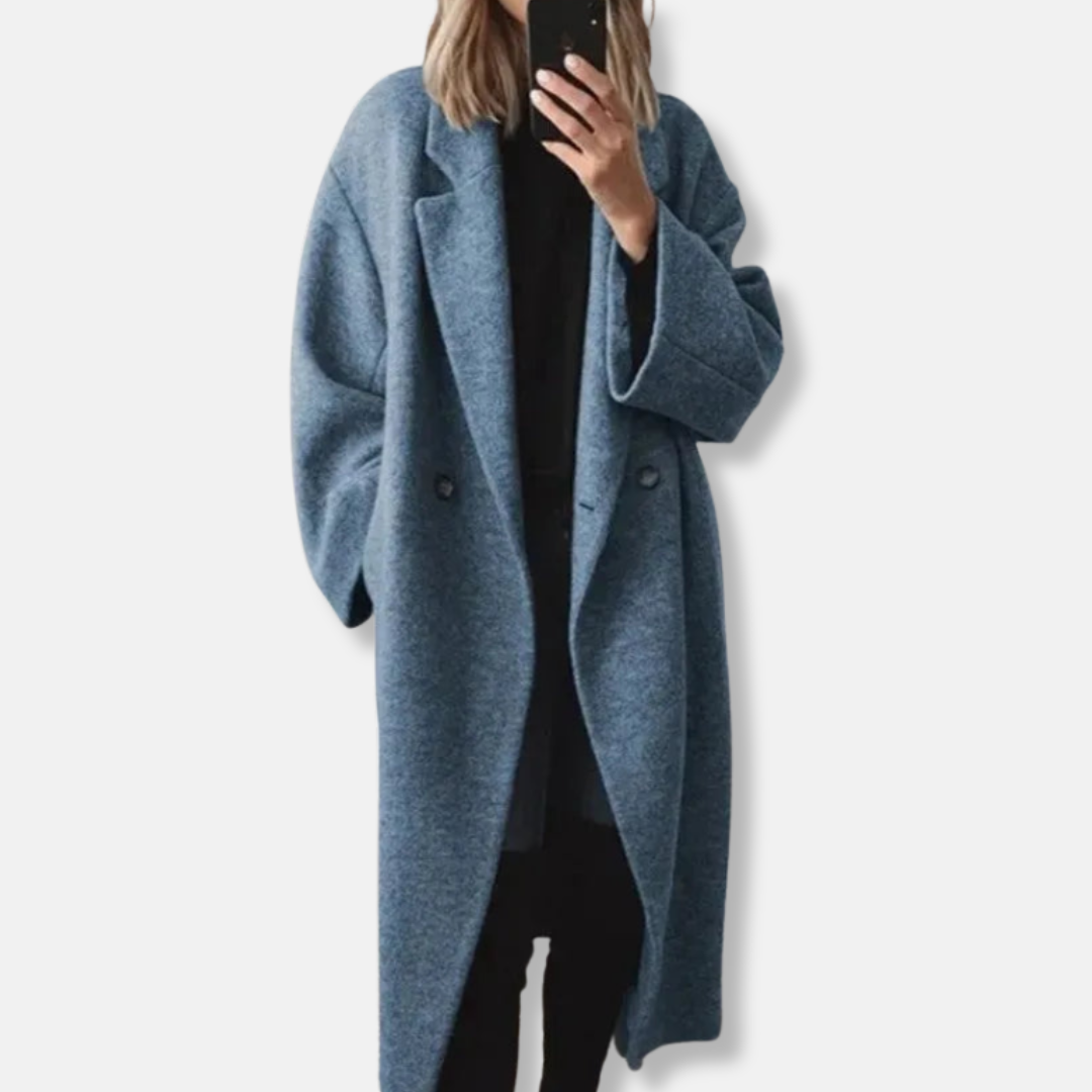 Ladies Comfortable Loose Fit Parka Coat