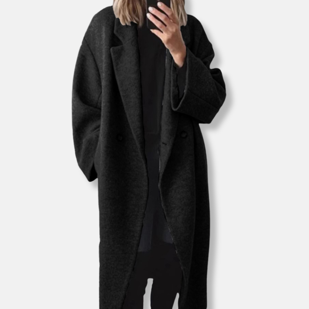Ladies Comfortable Loose Fit Parka Coat