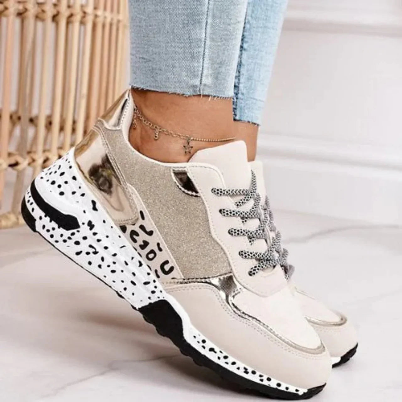 Comfortable Women's Supportive Walking Sneakers - OutfitLondon