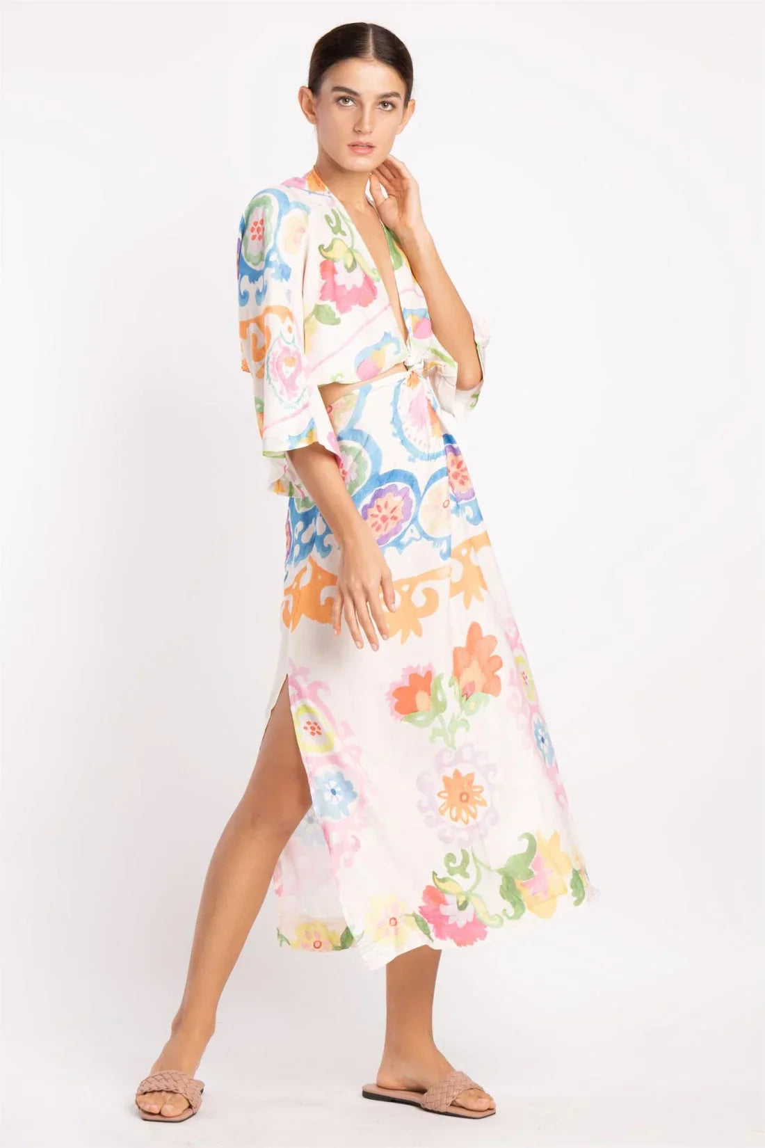 Women's Linen Babydoll Dress - OutfitLondon