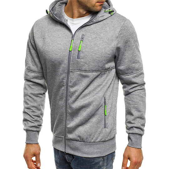 Classic Hoodie Zip Up Jacket