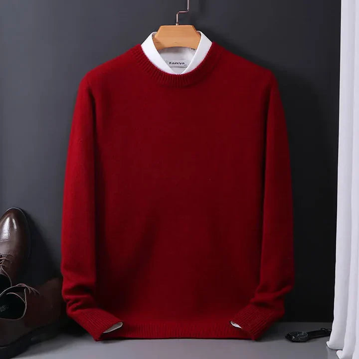 Soft Cashmere Crew Neck Sweater